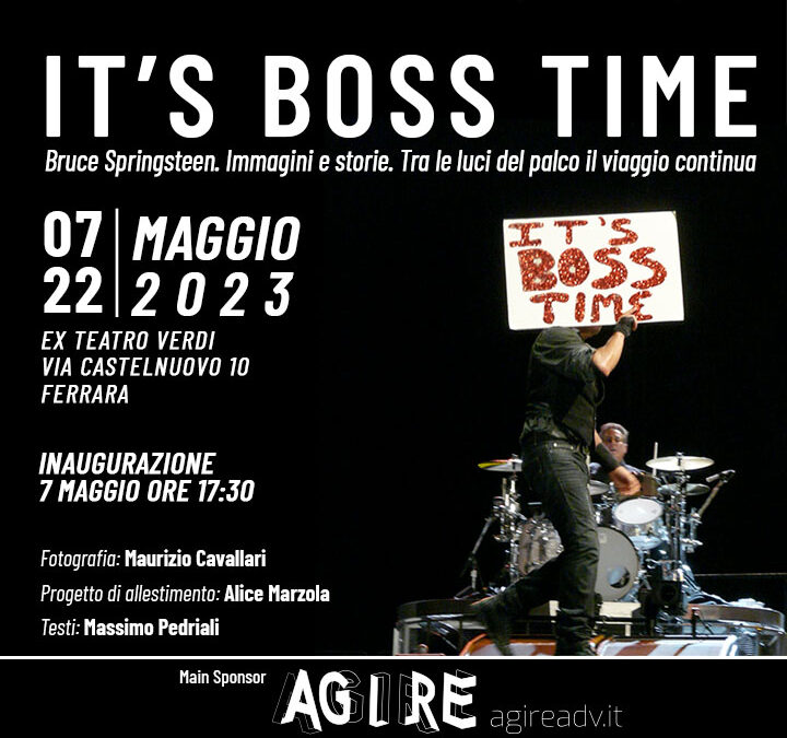It’s Boss Time: mostra fotografica di Bruce Springsteen al Laboratorio Aperto di Ferrara