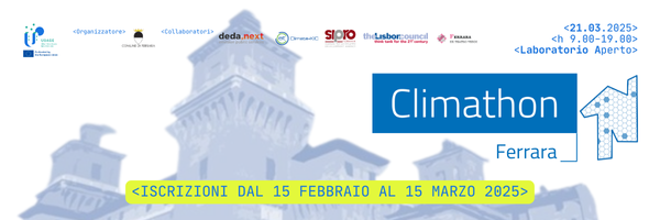 Save the Date: Climathon Ferrara – 21 marzo 2025