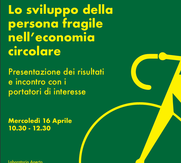 Innovazione sociale e design inclusivo | Unife e Il Germoglio presentano idee di sviluppo del progetto di recupero cicli della cooperativa