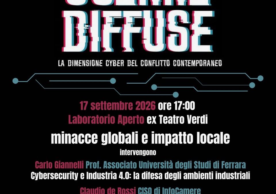 F.IN.D. Security Talks: cybersecurity e nuove minacce globali